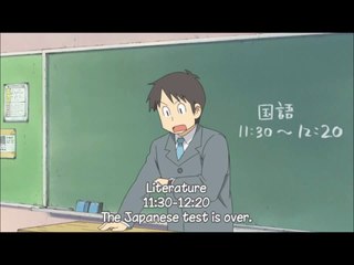 Nichijou - Tests are over