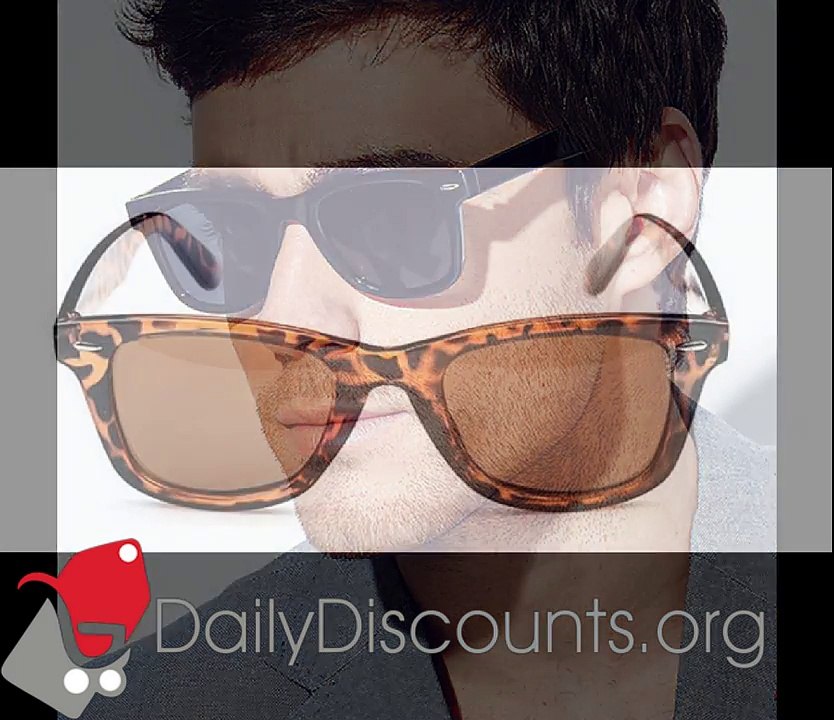 Classic Wayfarer Style Sunglasses On Sale Now for Only $9