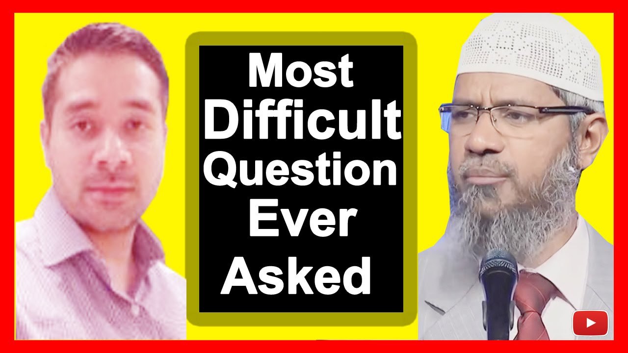 Most Difficult Question Ever Asked To Dr Zakir Naik Question and Answer Session Dubai Dr. Zakir Naik