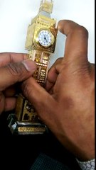 London Crystal Big Ben Clock Souvenir : How to  change the time on the clock