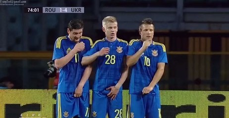 Denis Alibec Goal HD - Romania 2-4 Ukraine - 29-05-2016