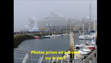 Harmony of the Seas - escale à Cherbourg