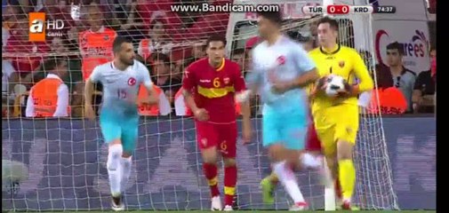 Arda Turan Super Free kick - Turkey 0-0 Montenegro - 29-05-2016