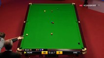 Three Balls In One Shot by Judd Trump - 2016 World Snooker Championship ᴴᴰ