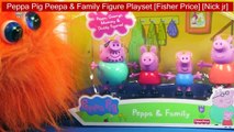 Peppa Pig Peepa & Family Figure Playset [Fisher Price] [Nick jr]