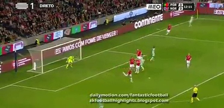 Ricardo Quaresma Goal - Portugal 1-0 Norway 29.05.2016