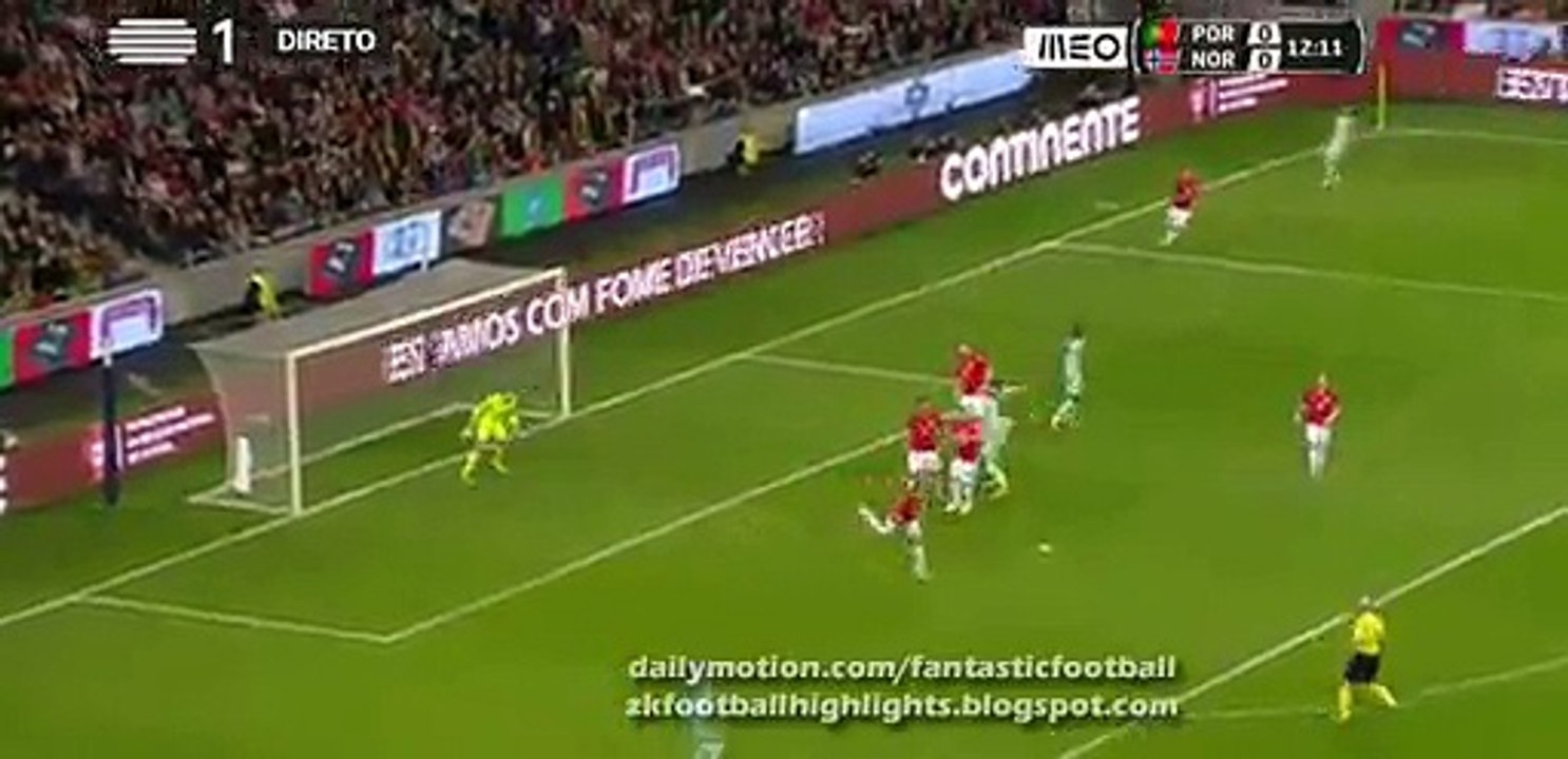 Ricardo Quaresma Goal - Portugal 1-0 Norway 29.05.2016