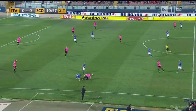 1-0 Graziano Pellé Goal HD - Italy 1-0 Scotland 29.05.2016 HD