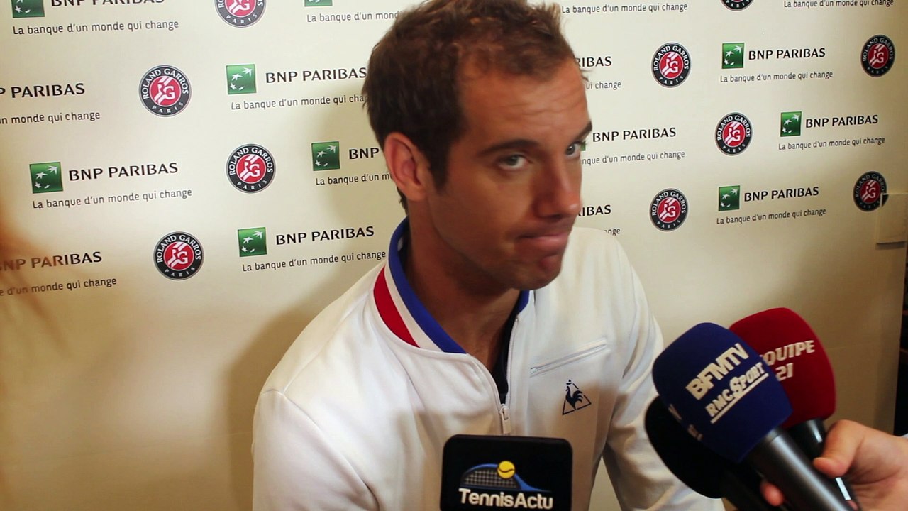 Roland-Garros 2016 - Richard Gasquet : "Tout donner pour battre Andy Murray"