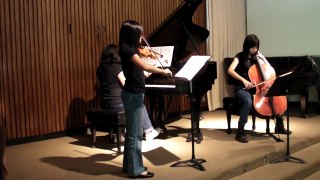 24 piano trio: The Entertainer(Katherine/Patricia/Tammy)