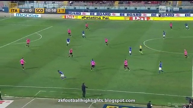All Goals HD - Italy 1-0 Scotland 29.05.2016 HD
