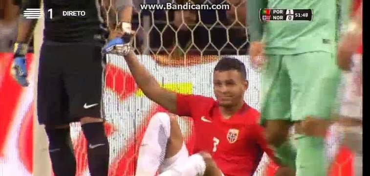 Norway Penalty situation - Portugal 1-0 Norway - 29-05-2016 Friendly match