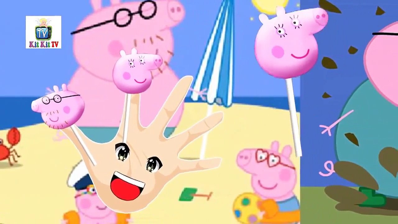 Finger Family Lollipop Peppa Pig 2 Nursery Rhymes For Children Kids Songs video snippet