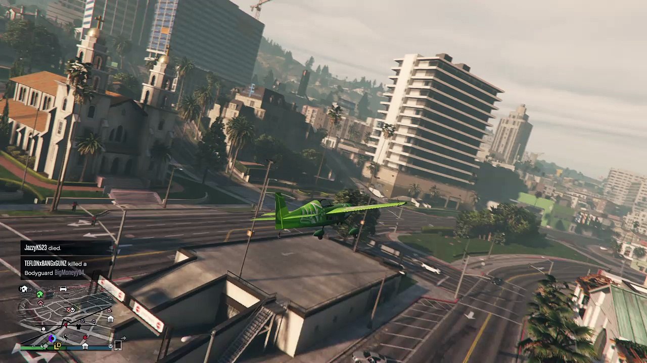 Flyin a stunt plane