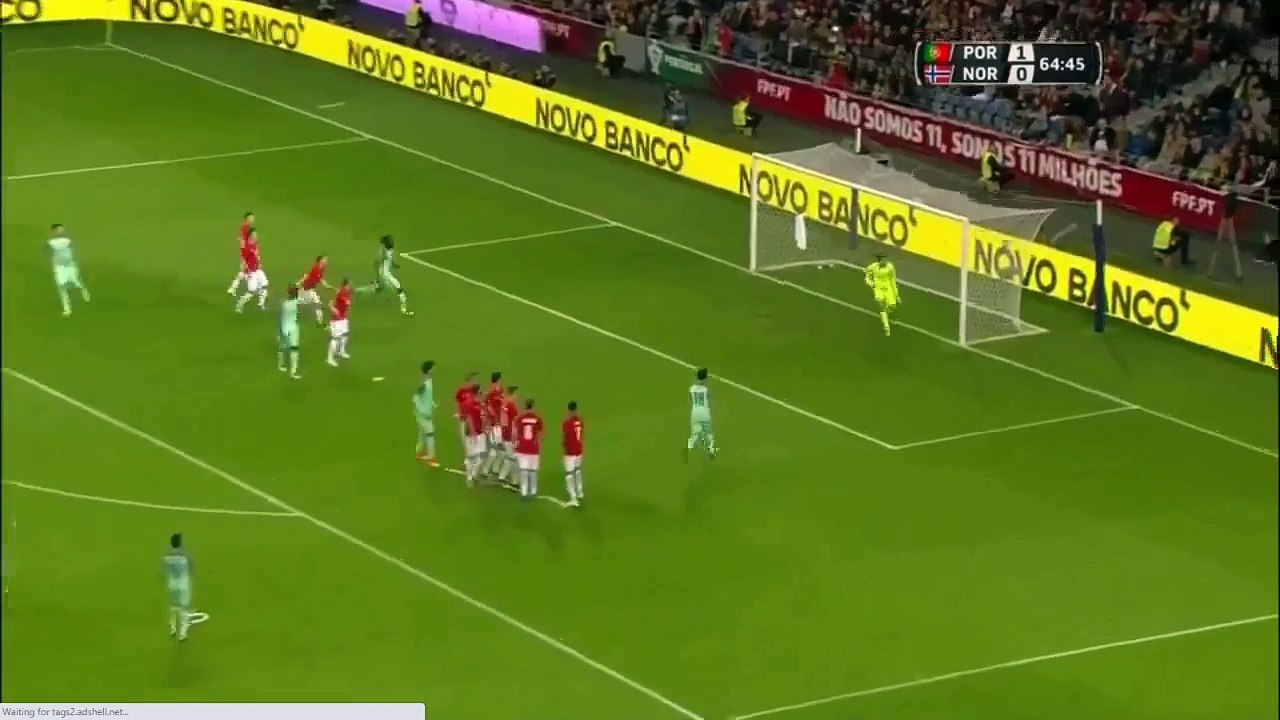 Guerreiro Goal Portugal vs Norway 2-0 29.5.2016