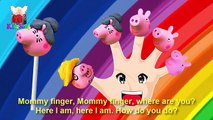 Finger Family Peppa pig 6 Nursery Rhymes For Children Kids Songs Pumpkin Party video snippet