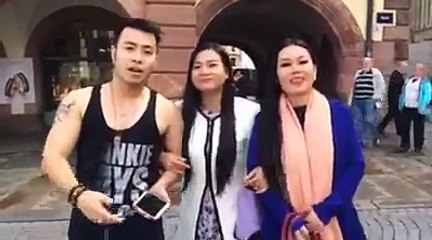 Dương Hồng Loan và Lưu Ánh Loan tại Đức