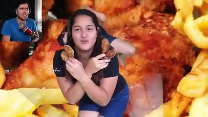 A LAS CHICAS DE VERDAD NOS GUSTA EL POLLO FRITO  - JuegaGerman / HolaSoyGerman