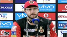 IPL9 Final RCB vs SRH Daniel Vettori Reacts  On The Loss