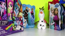 Surprise Eggs Frozen Elsa Olaf Disney Characters By Fun Toys Review Tv