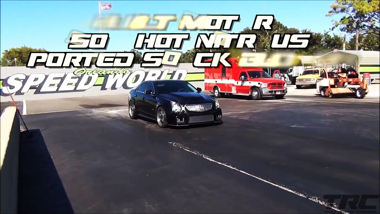 9 second CTS-V - AWESOME SOUND!!!