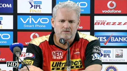 IPL9 Final RCB vs SRH Tom Moody Reacts On The Win