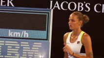 Melbourne, Australia   Australian Tennis Open #2    Pliskova CZE Vs Makarova RUS   23 Jan 2016