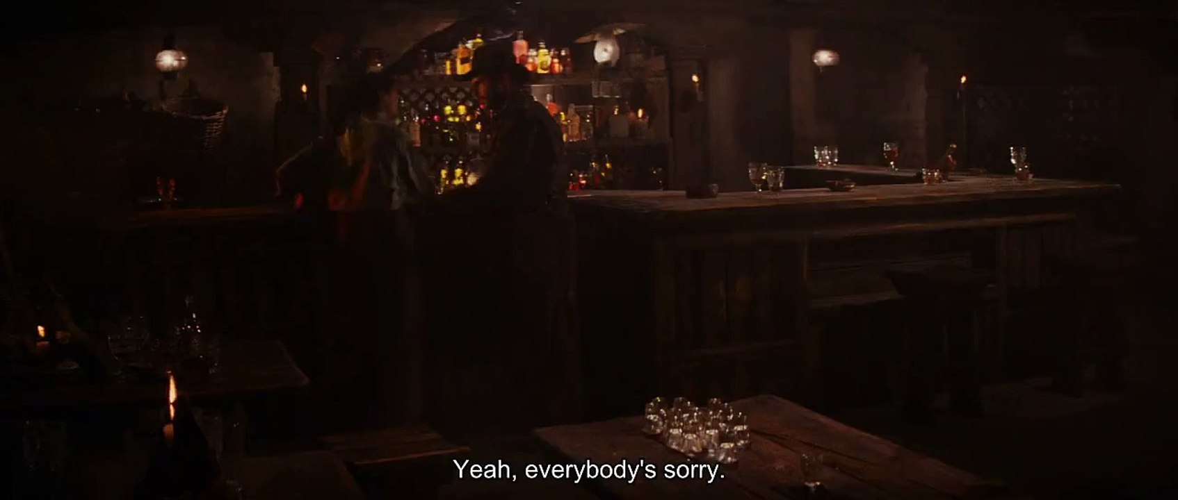 "I can only say I'm sorry so many times" - Raiders of the Lost Ark