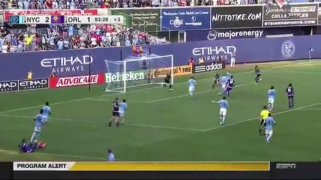 Molino Goal - New York City FC 2-2 Orlando City SC - MLS - 29-05-2016