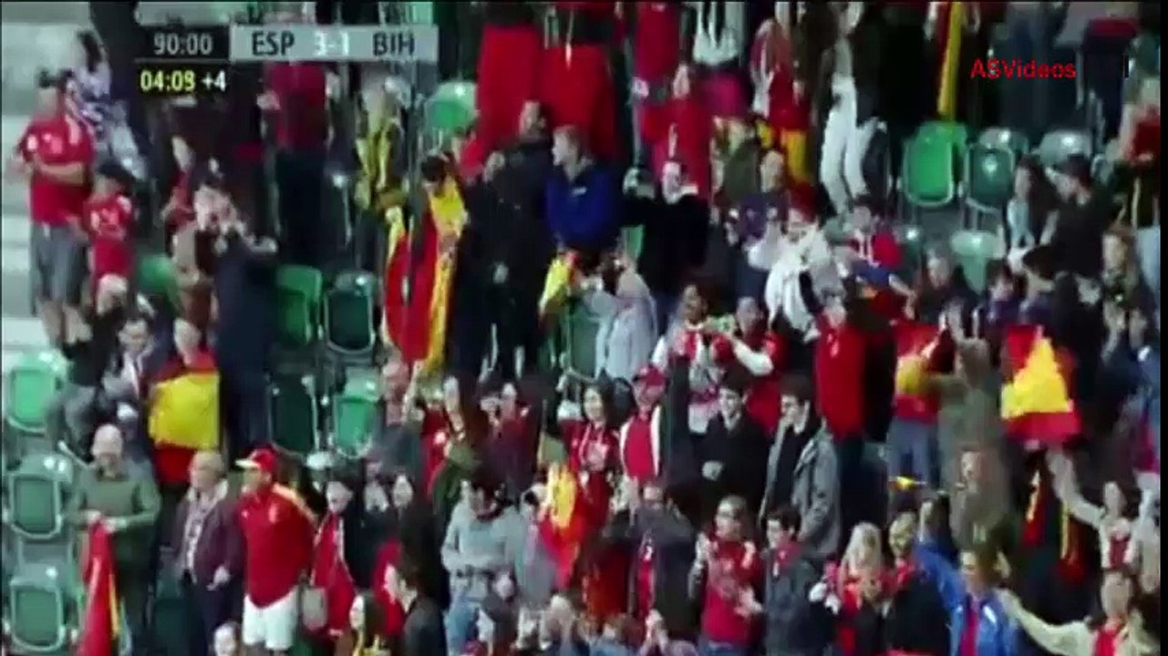 Spain VS Bosnia & Hercegovina 3:1