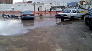 الأمطار والسيول على مكه مخطط الشرائع 24/1/1432(الرهيب)3