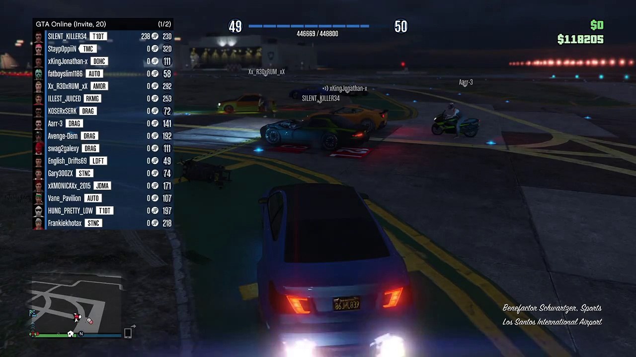 GTA V Airport Drags + Drifting (Montage)  around Sandy Shores