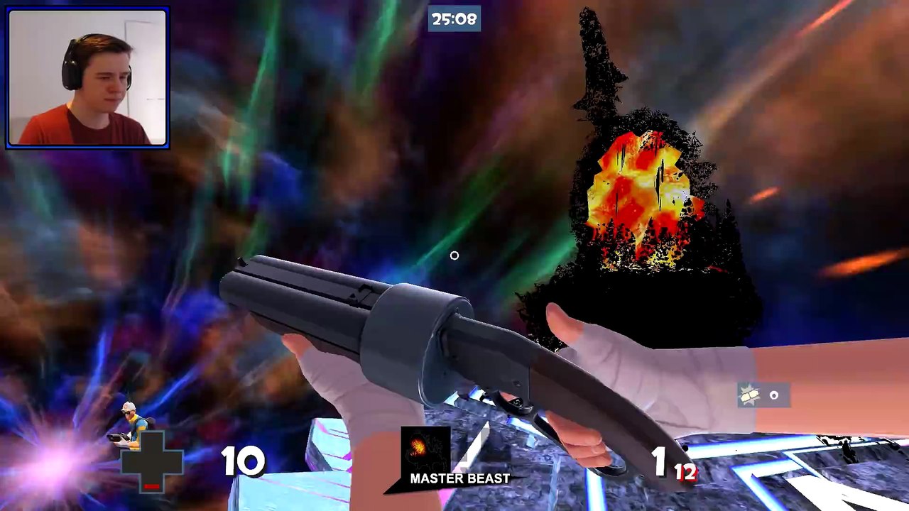 TF2 Singleplayer! Muselk vs. Crazy Hands! Final Destination Mod.