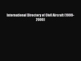 Read International Directory of Civil Aircraft (1999-2000) Ebook Free