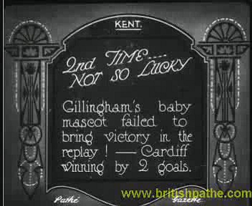 Gillingham v Cardiff 1923-24