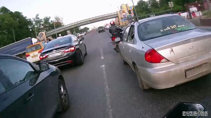 Мото ДТП в Балашихе