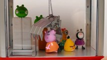 Candy & Toy Grabber Machine - Peppa Pig, Minions & Angry Birds (Claw Crane).mp4