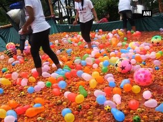 Shillong hosts India's first La Tomatina festival