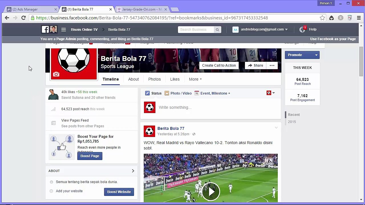 Video #11 - Membuat Iklan Click To Website (CTW)