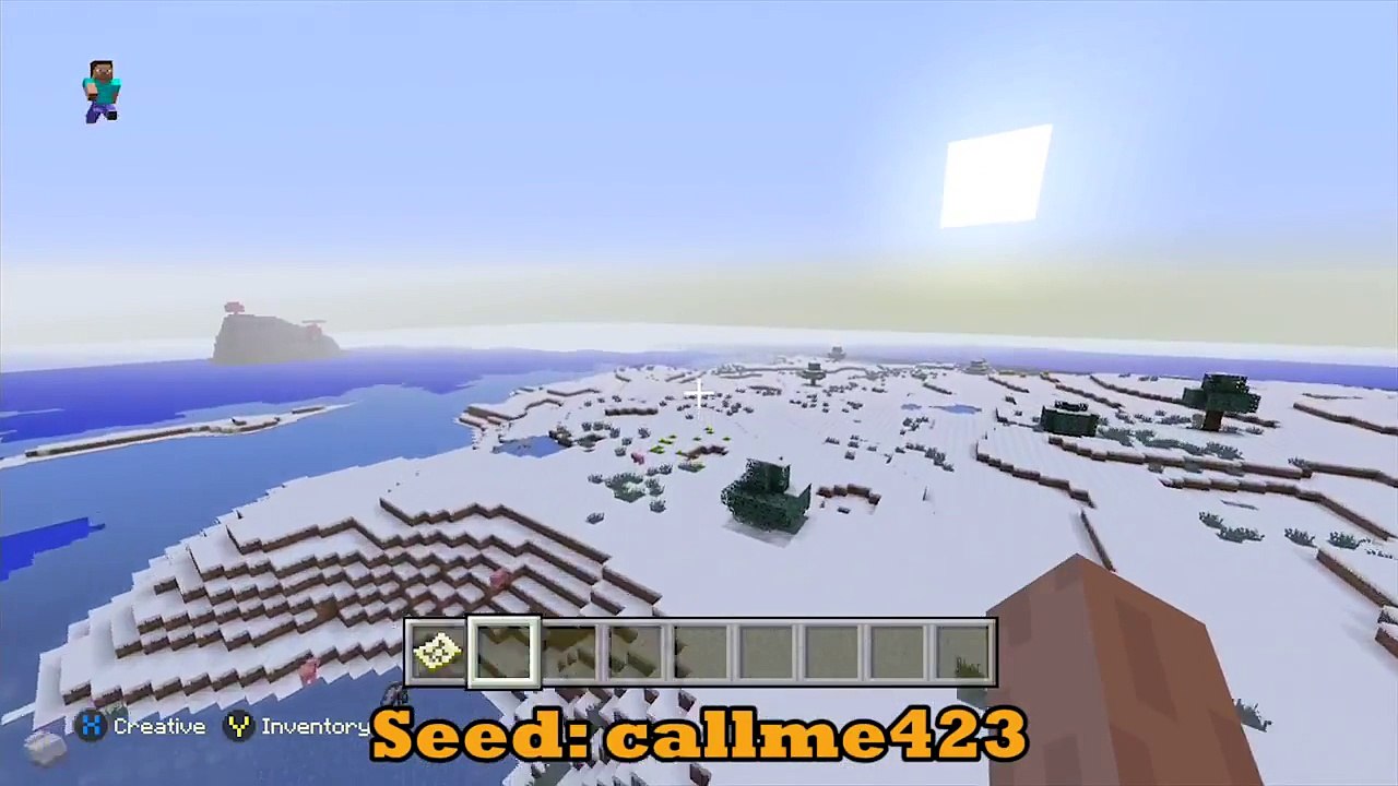 Minecraft Snow Survival island Seed for Xbox 36...