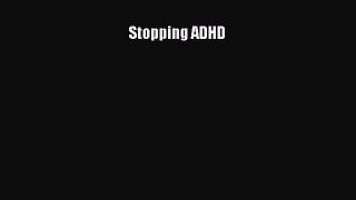 Download Stopping ADHD PDF Free