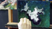 Abstract Oil Painting Time Lapse - Valdudes