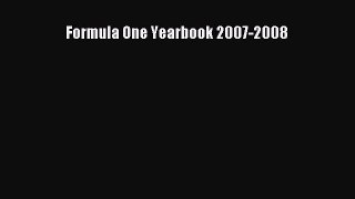 Read Formula One Yearbook 2007-2008 Ebook Free