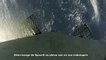 Atterrissage de SpaceX en pleine mer en vue embarquée