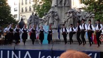 Serbian Folk Dance - Folk Fest Budapest, 2014 June 17