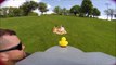 Top Duck Mounted on a RC Plane with GoPro