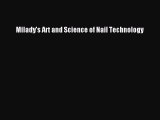 FREE EBOOK ONLINE Milady's Art and Science of Nail Technology Free Online