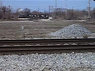 Eastbound NS train with high-hood SD40-2 and mates 3/29/08