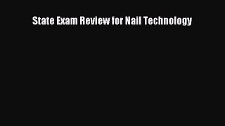 READ FREE E-books State Exam Review for Nail Technology Full Free