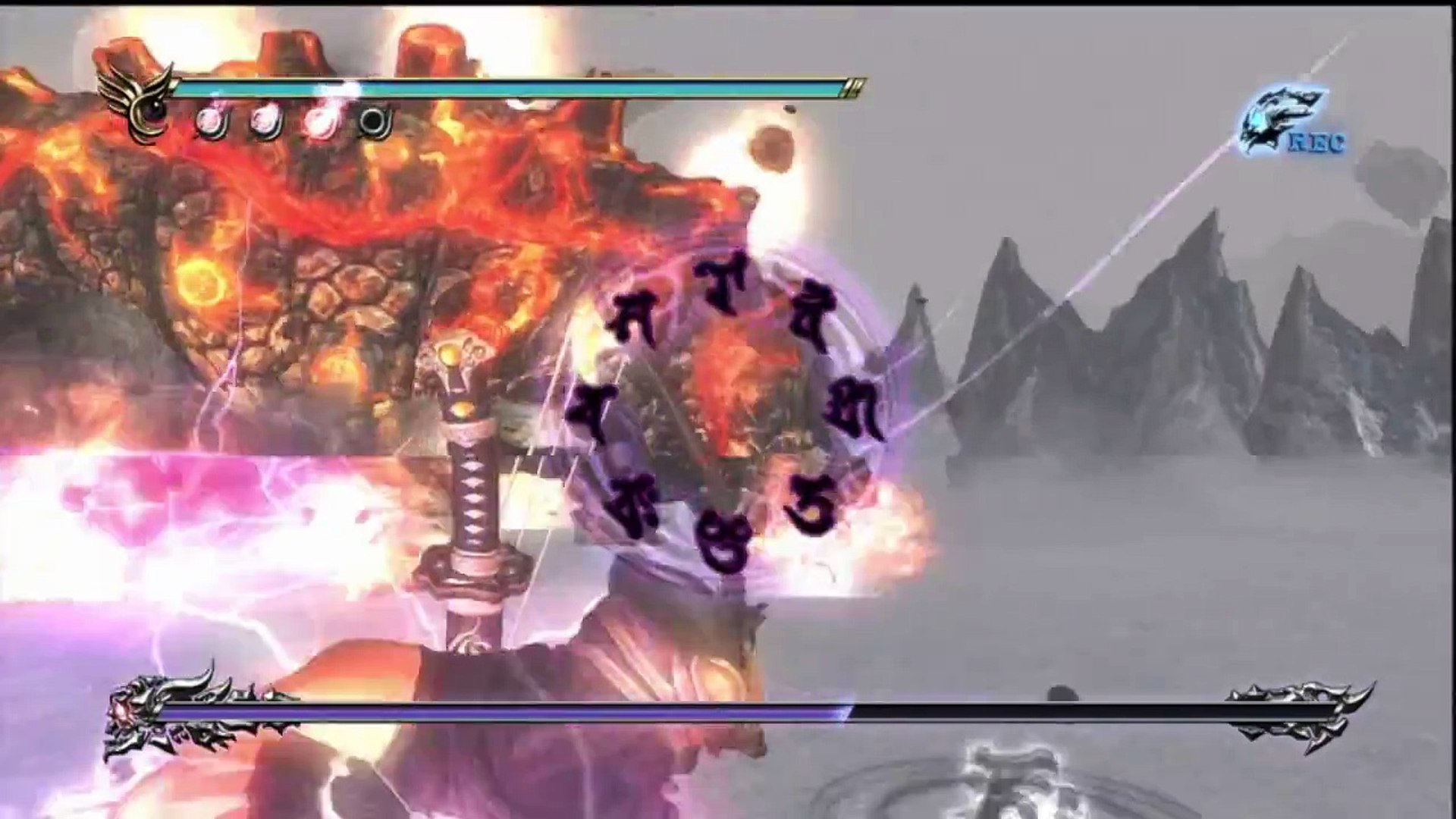 Defeating Master Ninja Volcanic Armadillo Boss (No Damage) Guide - Ninja Gaiden Sigma 2